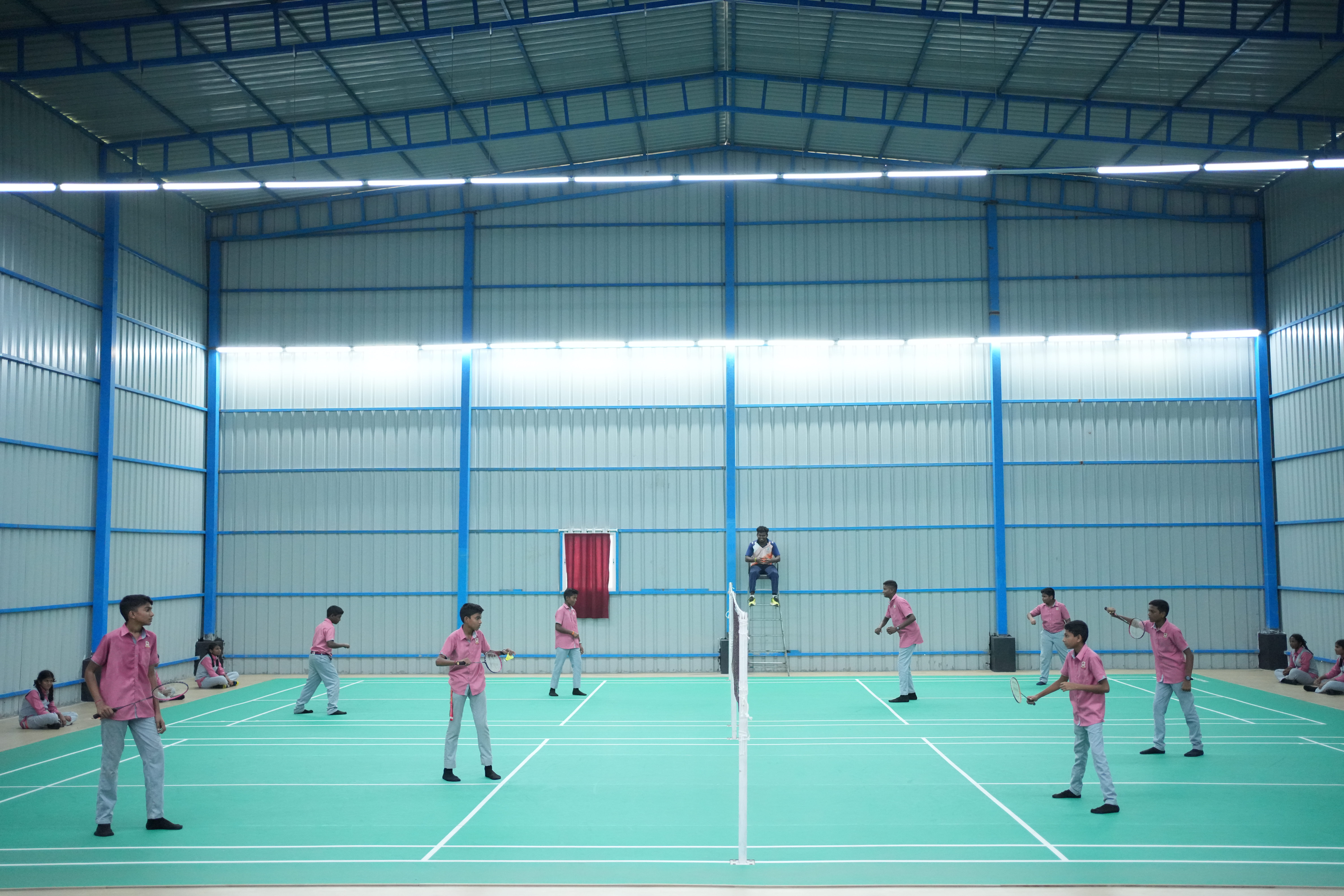 Badminton sports of Brainy Blooms