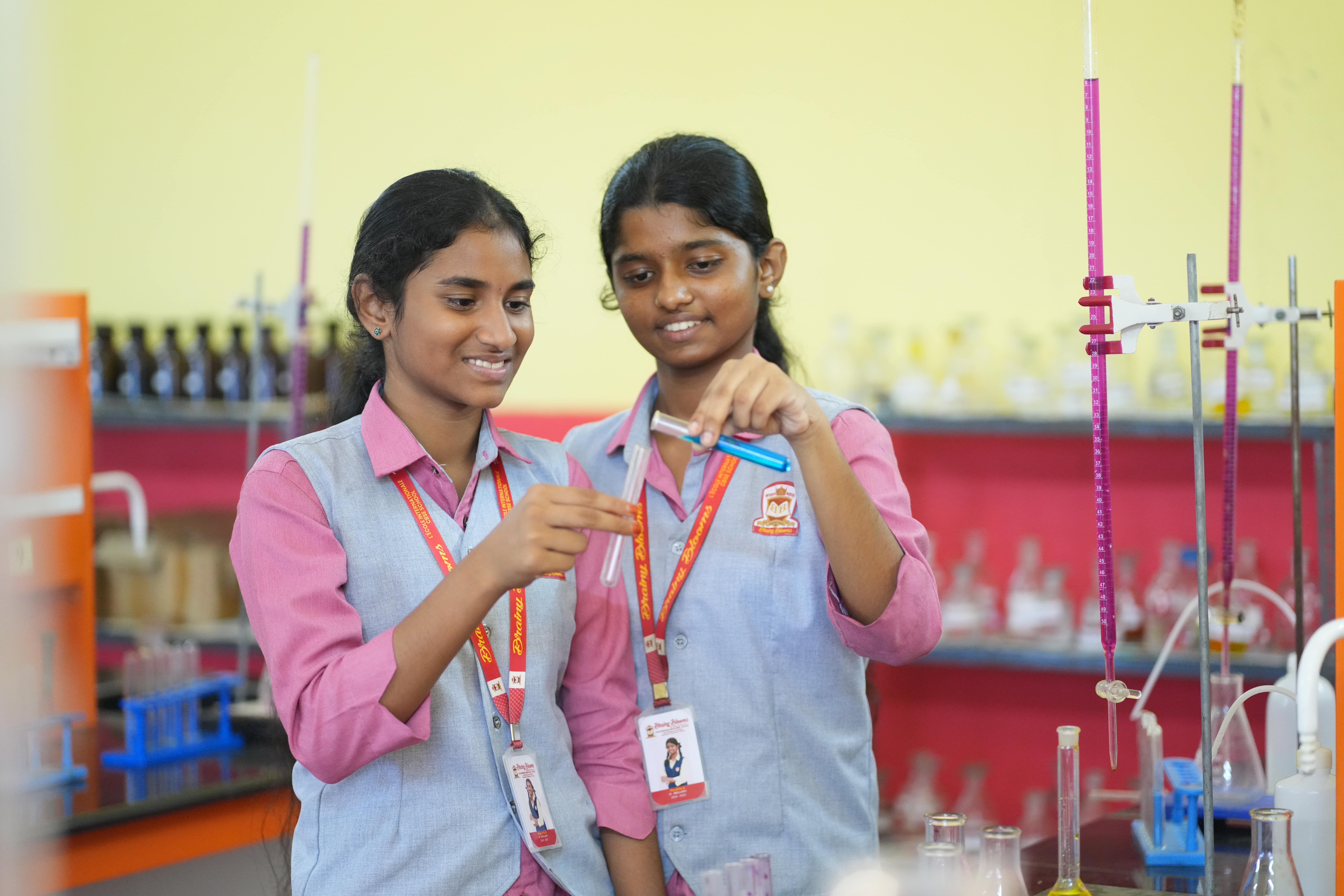 chemistry lab of brainy blooms